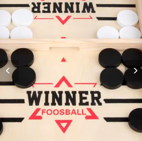 Interactive Foosball Sling Puck Game